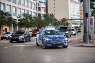 Ford Self-Driving Experience in Miami 